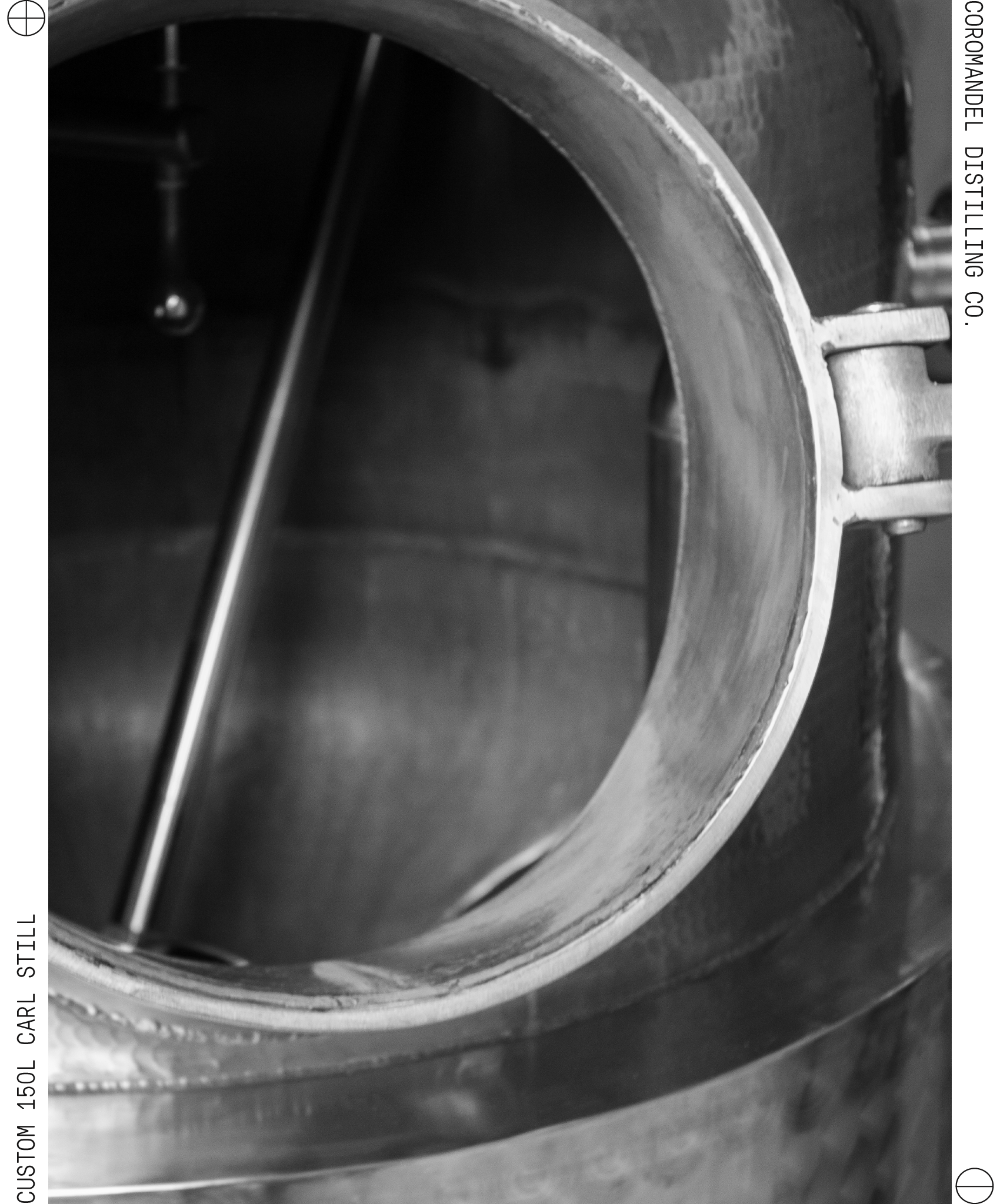 A view into the pot of our gin still where New Zealand's finest gins are made